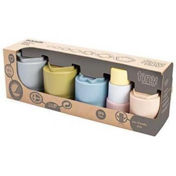 Dantoy- Cubos apilables Base Formas geométricas Bio
