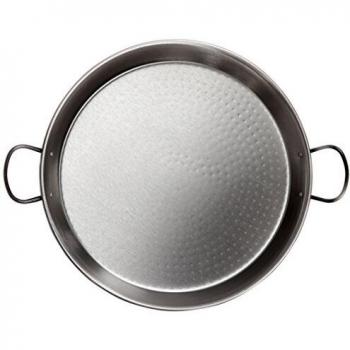 La Valenciana - Paellera (acabado pulido, extragruesa), negro, 30 cm
