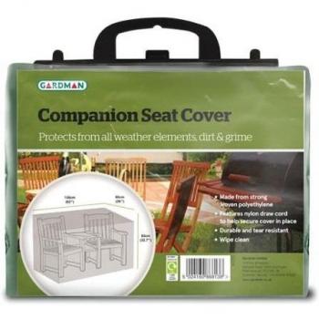 Gardman 32214 - Fundas para gartenbank tete-a-tete-duo banco, 83 x 158 x 66 cm, color verde
