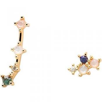 Aretes Mujer PDPAOLA AR01-404-U 2 cm con Detalles Zodiacales