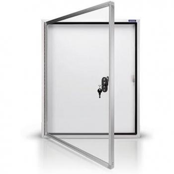 Vitrina Exterior Magnética con Vidrio de Seguridad para 6x DIN A4 - 900 x 790 mm