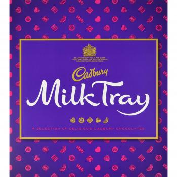 Cadbury Bandeja de leche Caja de regalo de chocolate 360 g