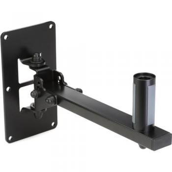 K&M 24169 Adjustable Black Speaker Wall Bracket
