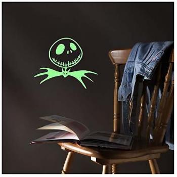 Adhesivo Fosforescente Jack Skellington - 20 x 25cm