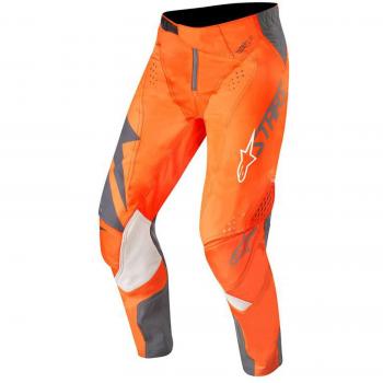 Alpinestars 2019 Techstar Factory MX - Pantalón para Hombre, Color Negro y Amarillo, Hombre, Gris, 36