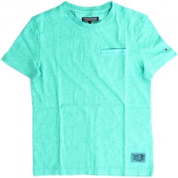 TOMMY HILFIGER KB0KB02950 AME POCKET CAMISETA niño WATER 12Y