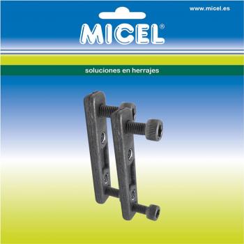Pletina de Fijación Micel TLD25 65 x 14,5 x 6 mm Toldo Inferior