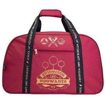 Harry Potter Gryffindor Quidditch at Hogwarts Burgundy Duffle Bag