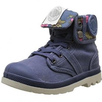Palladium Baggy Twl K - Botas de canvas para niña azul Bleu