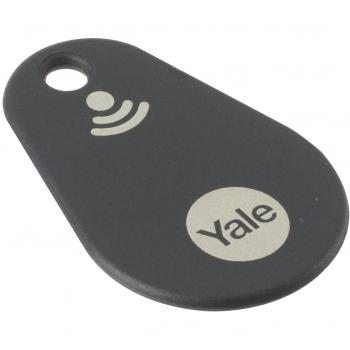 Etiquetas RFID Sin Contacto Yale - Pack de 2, Compatible con Alarmas IA y Sistema de Seguridad, Color Negro