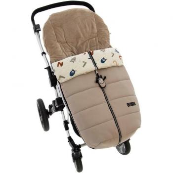 Saco silla o funda de paseo universal Rosy Fuentes - Saco para cochecito de bebé, diseño universal, tejido suave y acolchado, fácil de colocar y quitar, compatible con la mayoría de los modelos de sillas de paseo, ideal