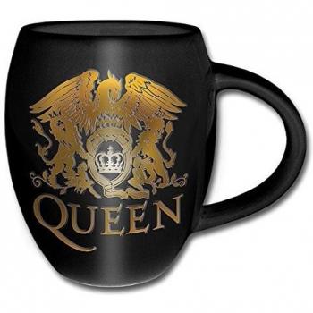 Queen - Gold Crest - Tasse oval im Geschenkkarton