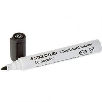 Staedtler 720926 - Marcador para pizarra, punta redonda, color negro