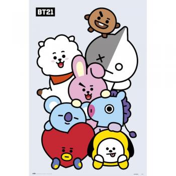 Poster BT21 - Personajes