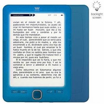 Woxter Scriba 195 Paperlight Blue Lector de libros electrónicos de 6