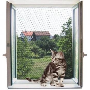 Red de Seguridad para Gatos Kerbl Transparente 4x3 m
