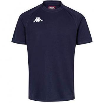 Kappa Telese Camiseta, Hombre, Azul Marino, 10Y
