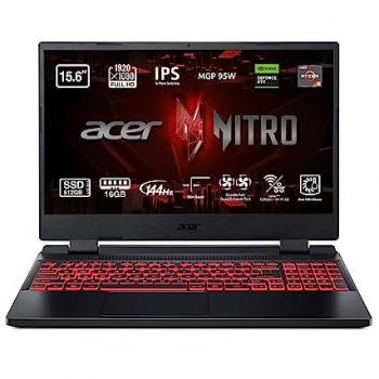 Portátil Gaming Acer Nitro 5 AN515-47 - AMD Ryzen 7-7735HS, 16GB RAM, 512GB SSD, NVIDIA RTX 3050Ti, Pantalla de 15.6 Full HD IPS