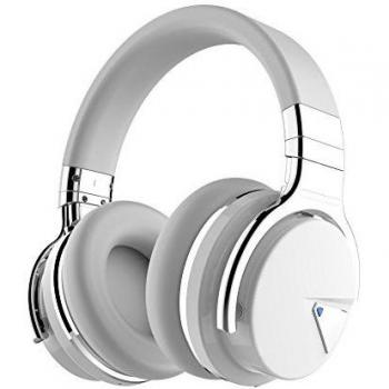 COWIN E7 Active Auriculares, Bluetooth, con Micrófono, Color Blanco