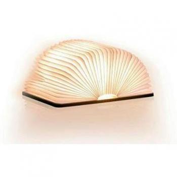 Gingko Smart Mini Book Light - Walnut