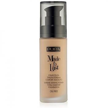 Pupa Made To Last Long-Lasting Liquid Foundation SPF10, 040 Medium Beige, 30 ml