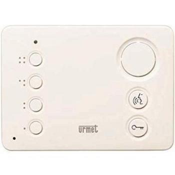 Citófono Vivavoce Urmet Miro 2Voice 1183/7 con Funciones Programables y Unidad Fonía Blanca