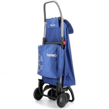 Carro de la compra Rolser I-Max Termo Zen 4 Ruedas 2 Giratorias Plegable Azul