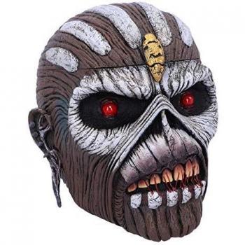 Nemesis Now Caja con Licencia Oficial de Iron Maiden The Book of Souls Eddie Head Box, marrón, 18 cm
