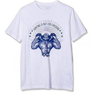 Quiksilver Chickens Camiseta, Niños, Blanco