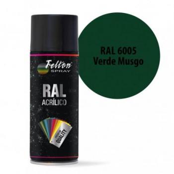 Spray Acrílico Verde Musgo RAL 6005 400 ml