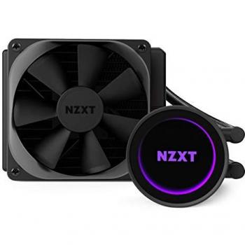 NZXT Kraken M22 120 mm - Refrigerador líquido de CPU RGB - Con tecnología CAM,- Tubos extendidos reforzados - Ventilador de radiador PWM Aer P 120 mm