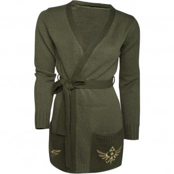 NINTENDO Leyenda de Zelda Mujeres Cardigan de punto