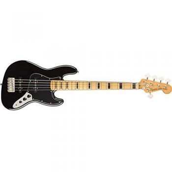 Squier Classic Vibe 70s Jazz Bass V - 5 String Black with Maple Neck