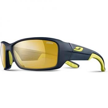 Julbo Run – Gafas de sol unisex, color azul oscuro/amarillo