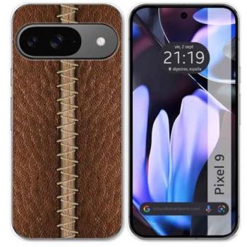 Funda Silicona para Google Pixel 9 5G diseño Cuero 01 Dibujos