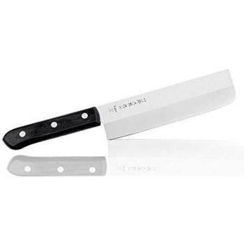 Cuchillos de cocina japoneses - Tojiro Western Knife - Hoja ultra afilada - Acero al carbono VG10 de 3 capas - Mango de madera ECO