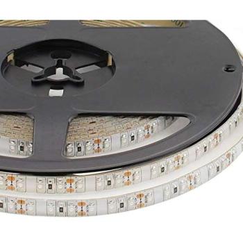 Tira LED UV Ultravioleta SMD3528, DC12V, 5m (120 LEDs/m), IP65 - Luz Ultravioleta