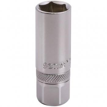 Vaso para bujía SONIC 3/8 16 mm hexagonal, longitud 64 mm