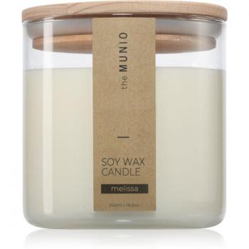 Munio Melissa 550 ml Aromatherapy Scented Candle