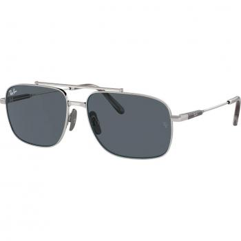 Ray-Ban RB8096 Michael Titanium 9209R5 Men's Sunglasses Silver Size 59