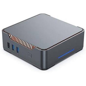Mini PC, 8GB DDR4 + 128GB SSD Intel Celeron N3350 Procesador