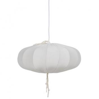 Lámpara de Techo Blanco Algodón 220-240 V 39,5 x 39,5 x 18 cm