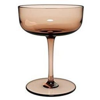 Set de 2 copas de champán y postre Like Villeroy & Boch, cristal, apto para lavavajillas