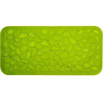 Toyma M292638 - Alfombra baño caucho piedras 54 x 54 pistacho
