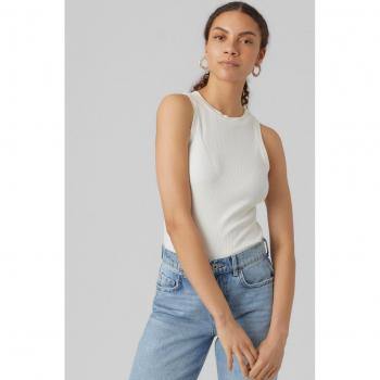 Top de mujer sin mangas ajustado