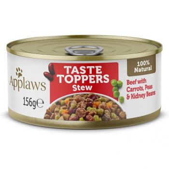 Applaws Taste Toppers Estofado en Latas para Perros 6 x 156 g - Vacuno