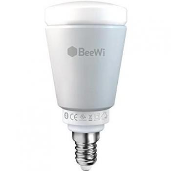 BeeWi BBL125 - Bombilla bluetooth LED color E14 5W con ajuste de la intensidad de la luz y cambio de colores mediante movil,tablet o dispositivo electrónico con función despertador