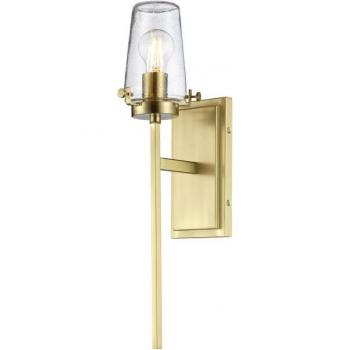 Aplique de baño Alton latón cepillado 56,1 cm, IP44, E27
