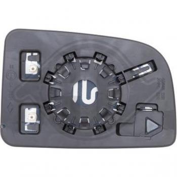 Cristal de espejo retrovisor exterior DIEDERICHS 1664126