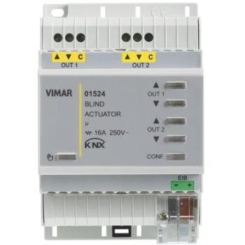 Actuador KNX para 2 Persianas Enrollables VIMAR 01524